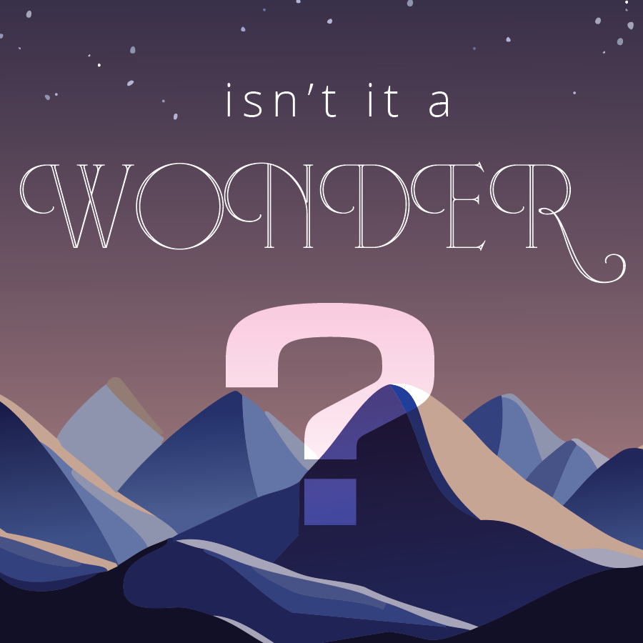 Isn't It A Wonder?